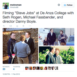 Illustration for article titled Your First Glimpse of Fassbender and Rogen as Jobs and Wozniak